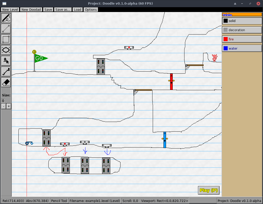 Level Editor View